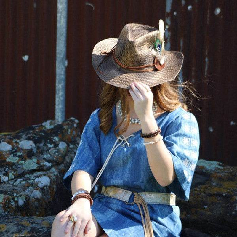 Genuine Freshwater Pearl Beaded Wire Wrapped