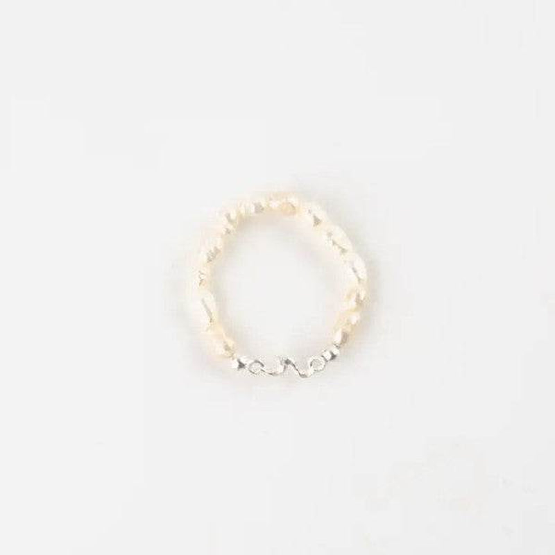 Kuta Wave Stone Stretch Ring