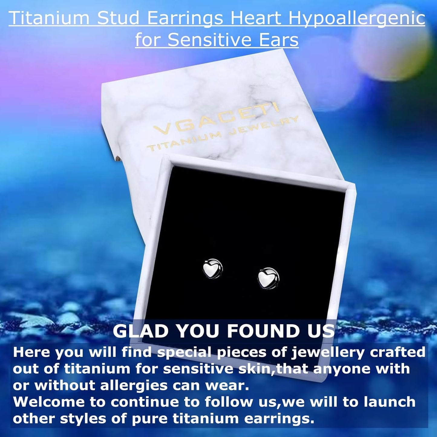 Titanium Earrings Tiny Dot/Heart/Triangle Stud Earrings, Hypoallergenic for Sensitive Ears Women Men, Premium High Polished (Shiny Grey)