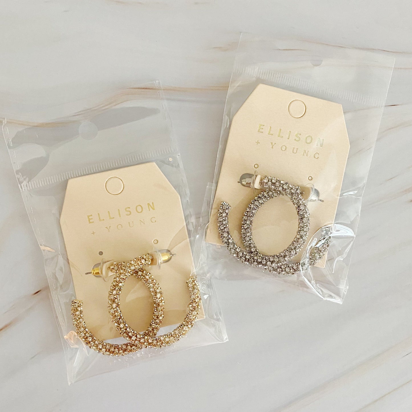 Wrapped in Shine Hoop Earrings