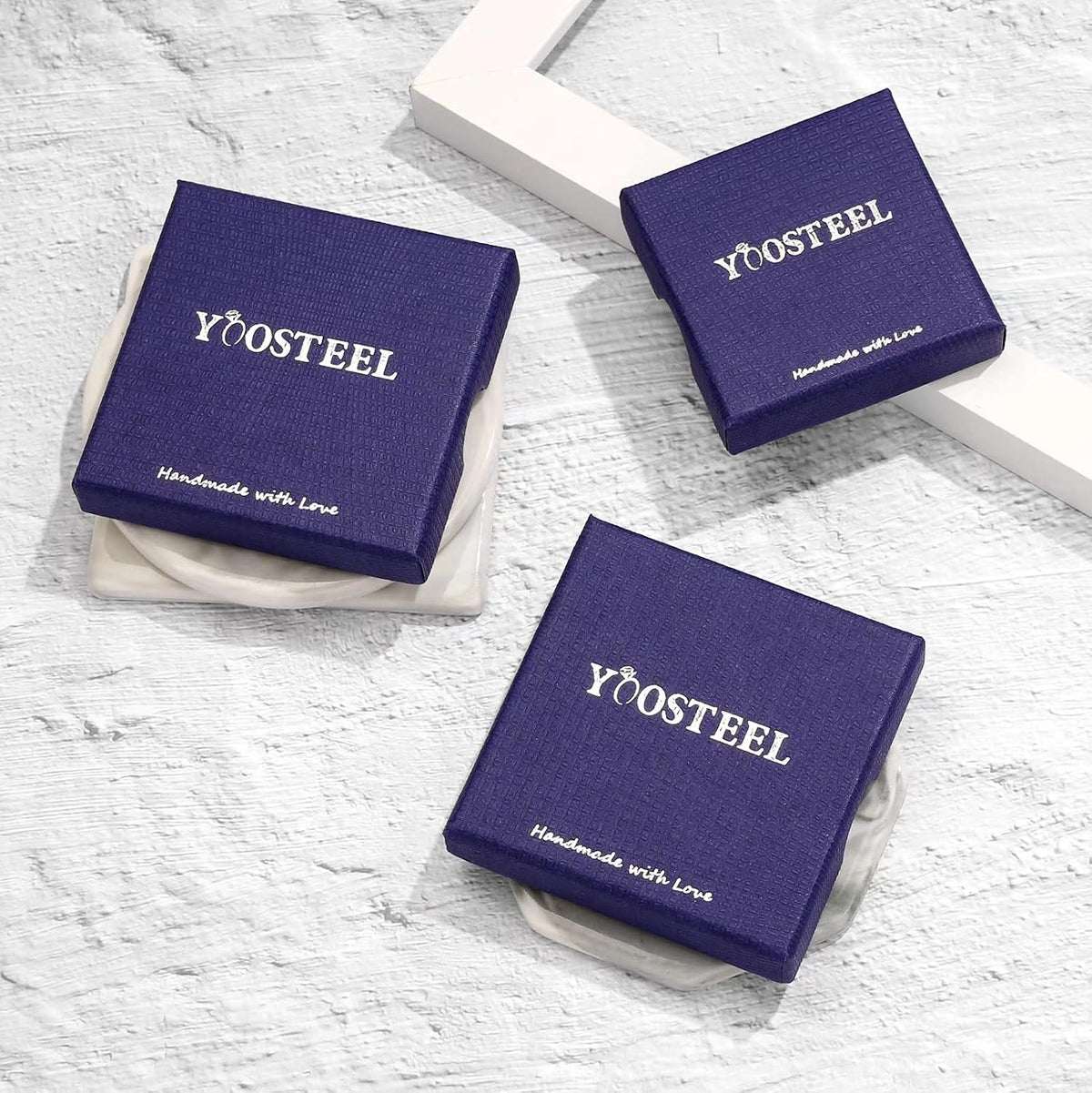 Yoosteel Layered Initial Necklaces for Women Trendy, Letter A-Z Necklace