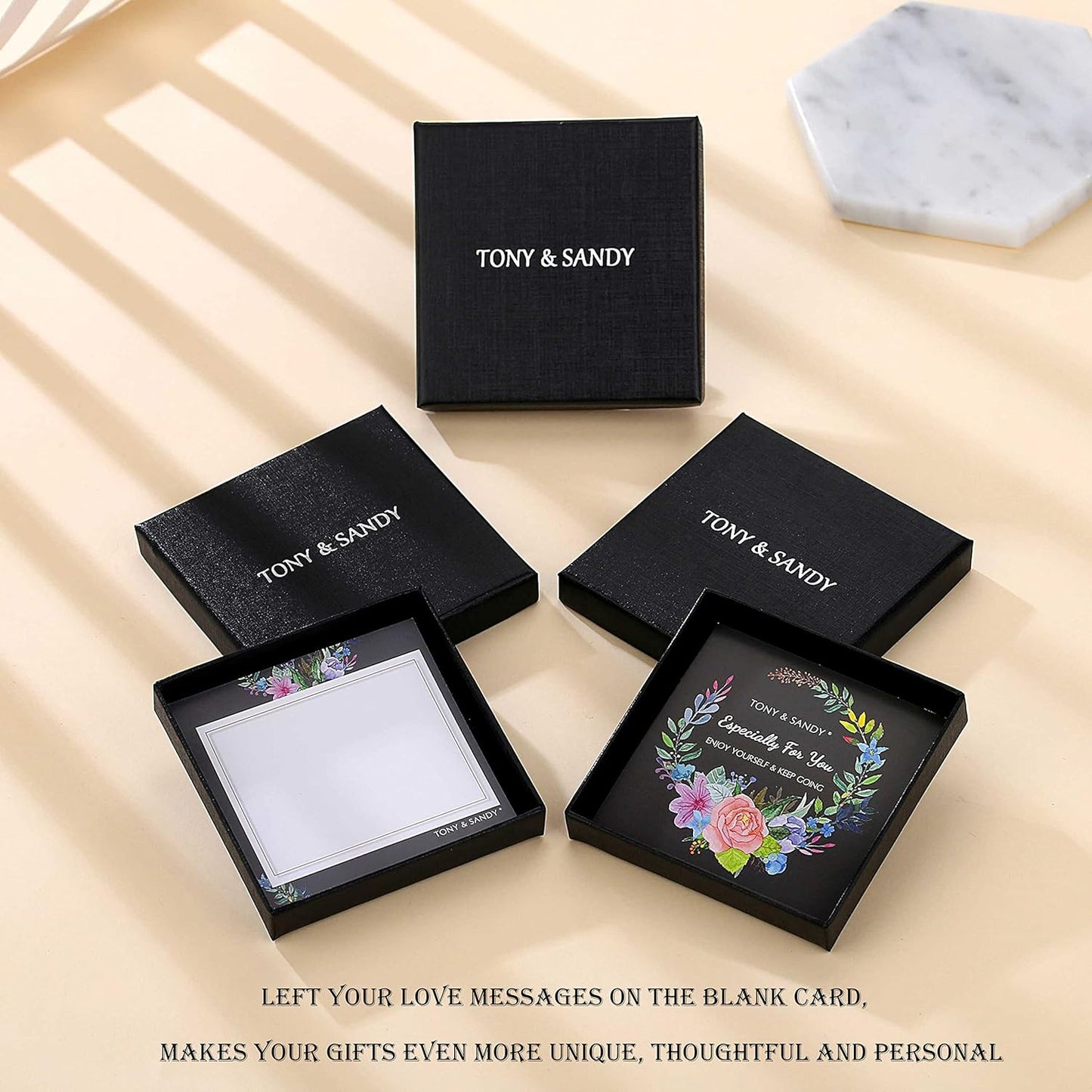 Inspirational Bracelets for Women Teen Girls Personalized Gifts for Daughter Granddaughter Mom Sister Friends Stainless Steel Engraved Cuff Birthday Easter Christmas