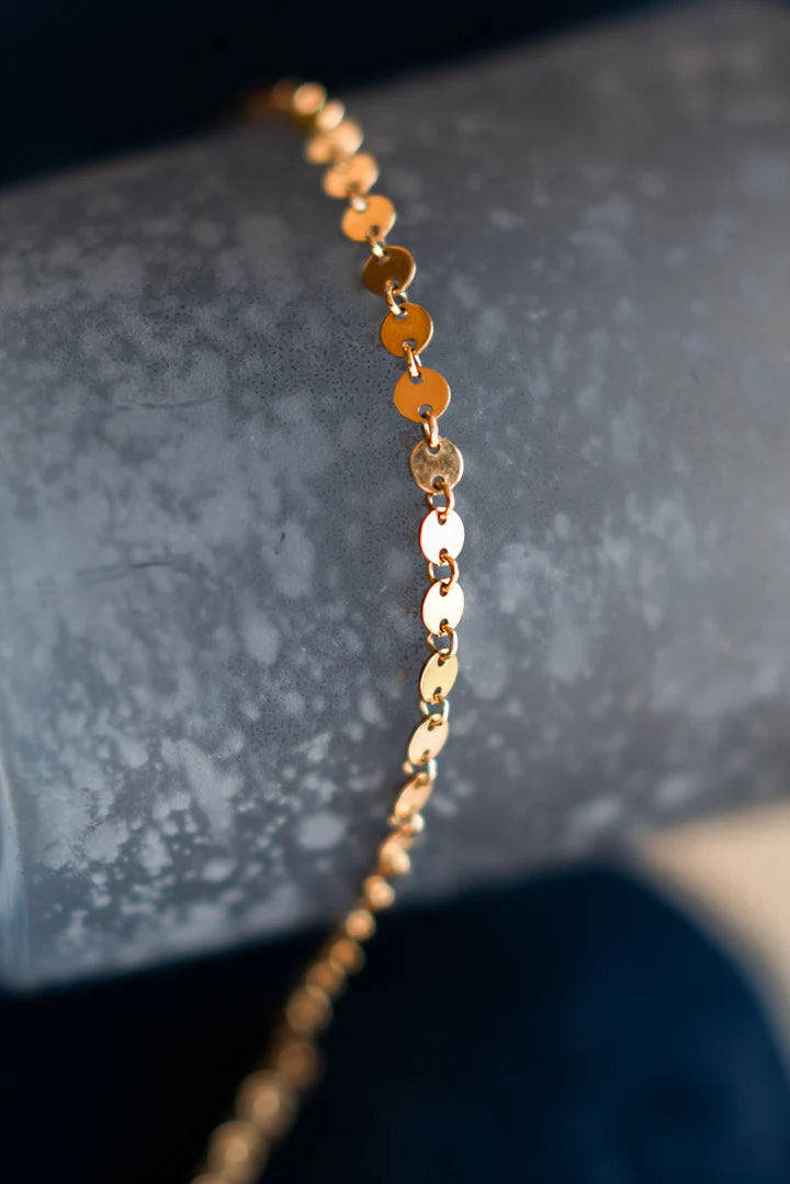 Mini Medallion Chain Bracelet