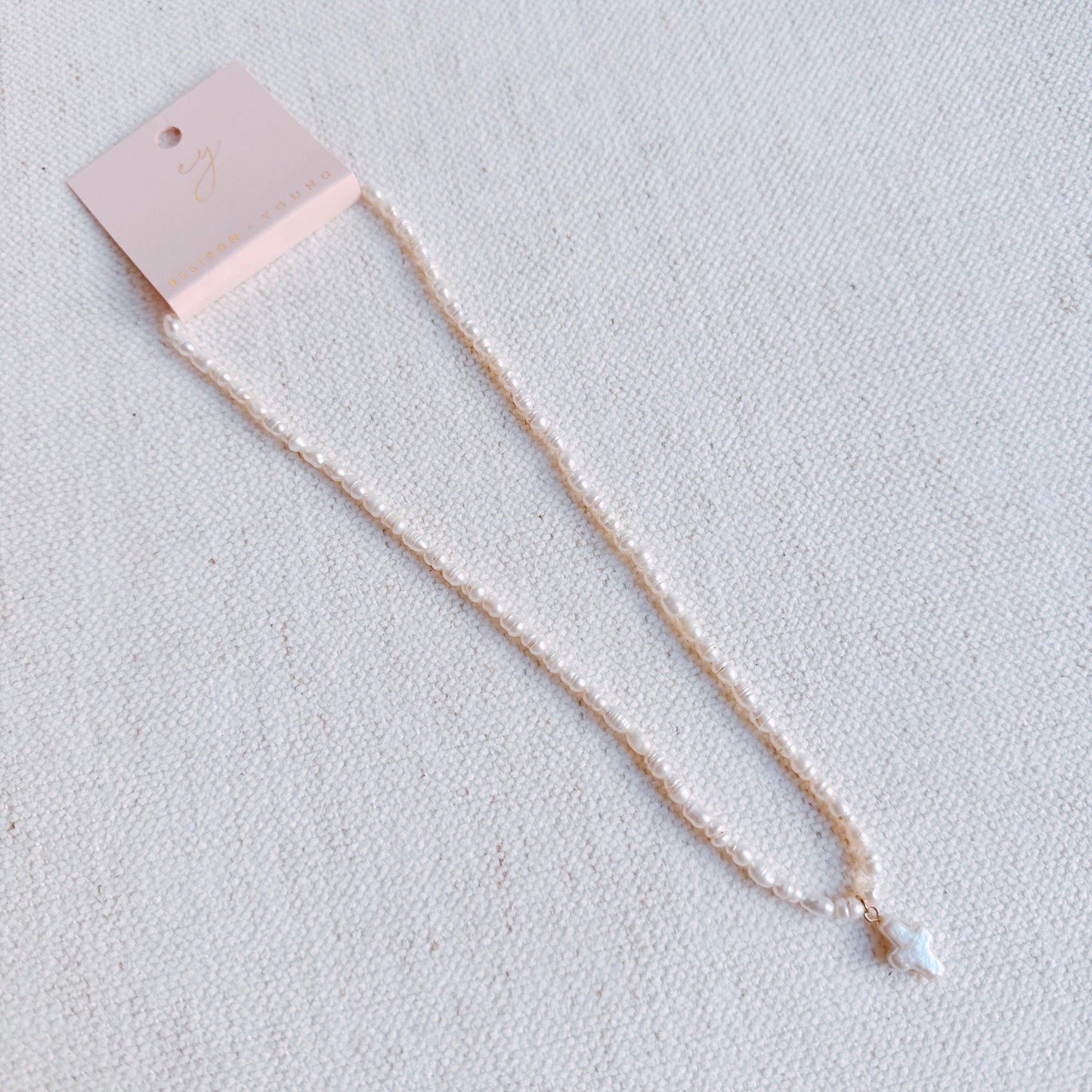 Genuine Freshwater Pearl Cross Necklace