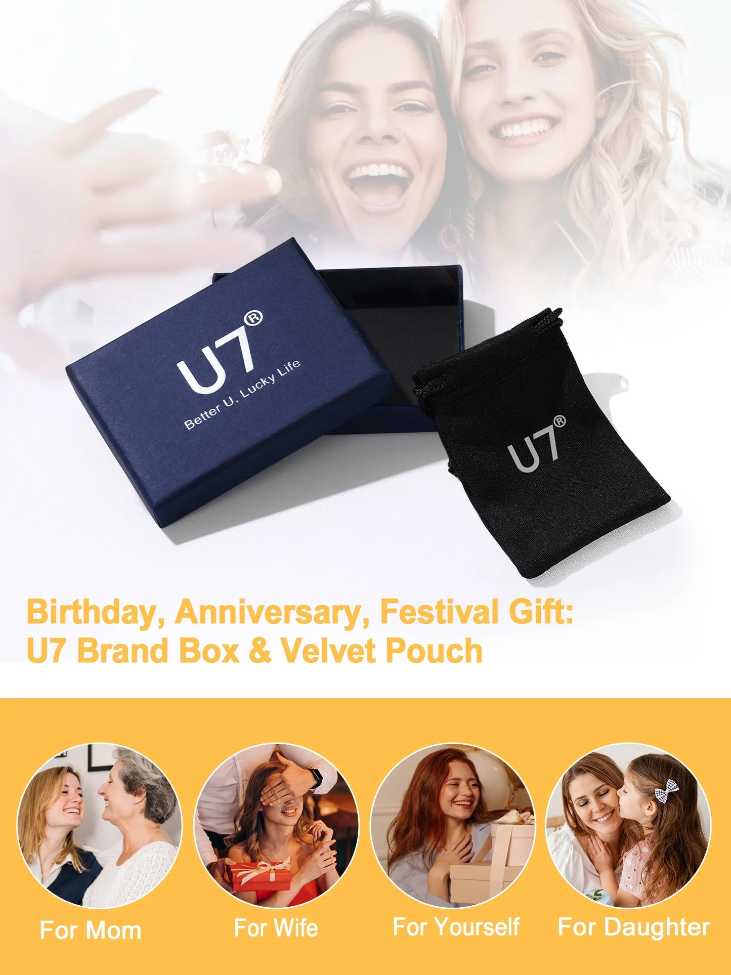 Chunky Hoop Earrings for Women Stainless Steel Jewelry 14K Gold Plated Large Earring 30Mm Birthday Christmas Gift for Daughter Wife