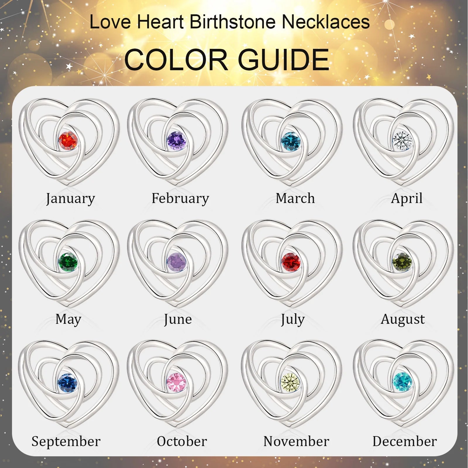 18K White Gold Plated Love Heart Necklaces for Women Mom S925 Sterling Silver January Birthstone Necklaces with Red Garnet Love Pendant Necklace Wedding Birthday Jewelry Gifts for Her