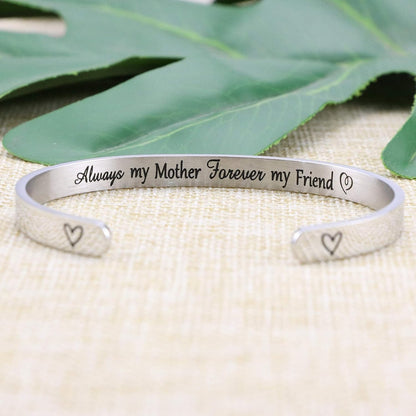Bracelets for Women Birthday Graduation Christmas Anniversary Silver Rose Gold Cuff Bracelets Jewelry Gifts for Women
