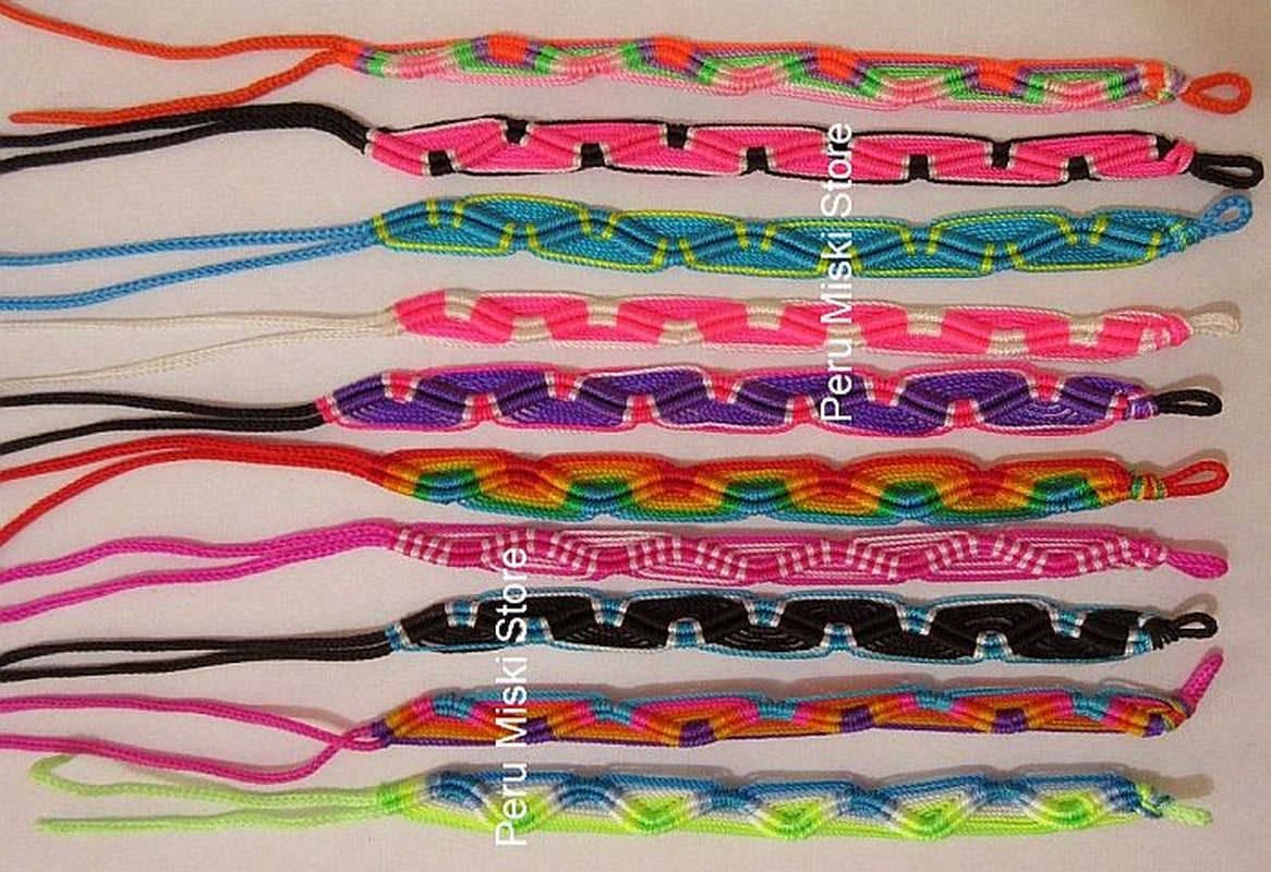 Friendship Bracelets Classic, 30 to 1000 Pcs
