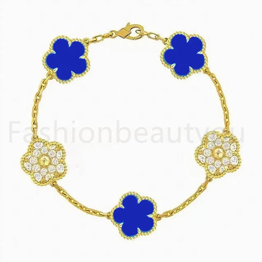 High Quality Designer Bracelet Women Luxury Four Leaf Clover Bracelet Designer Jewlery for Women Gold Bracelet Womens Bracelets Men Luxury Jewelry