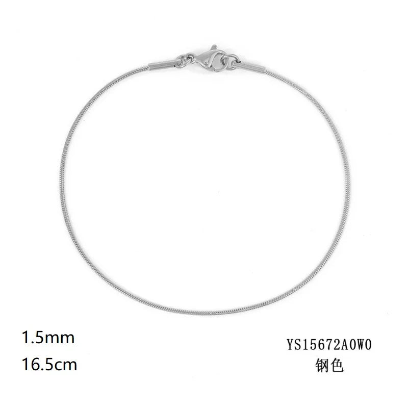 Popular Vintage Bracelet 18K Gold Plated Chain Stainless Steel Waterproof Handmade Disc round Bracelet for Women