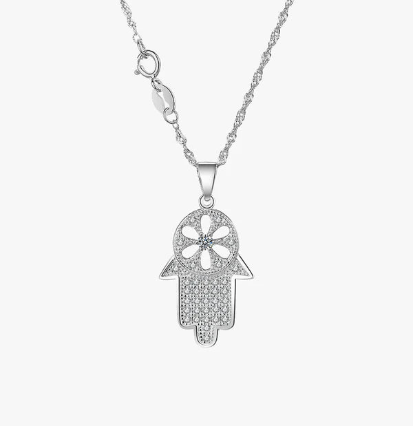 Casual Thomas Diamond Pendant White Gold