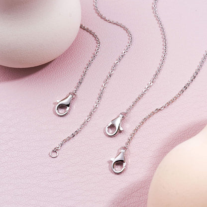 Sterling Silver & Gold Chain Extenders - Set of 2", 3", 4", and 6" for Necklaces & Bracelets