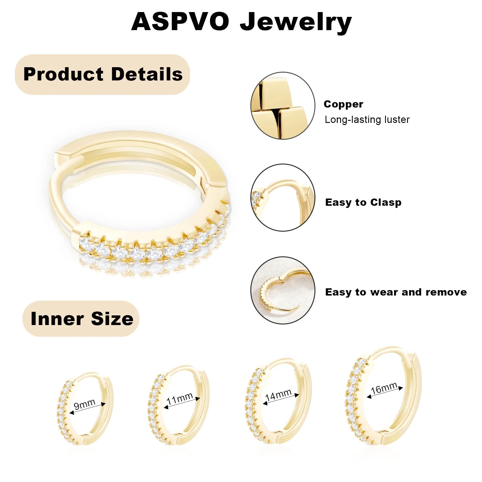 4 Pairs Small Hoop Earrings for Women,Gold Small Cubic Zirconia Huggie Hypoallergenic Earrings Set for Multiple Piercing,Dainty Cartilage Earrings for Women Wedding Birthday Jewelry Gifts