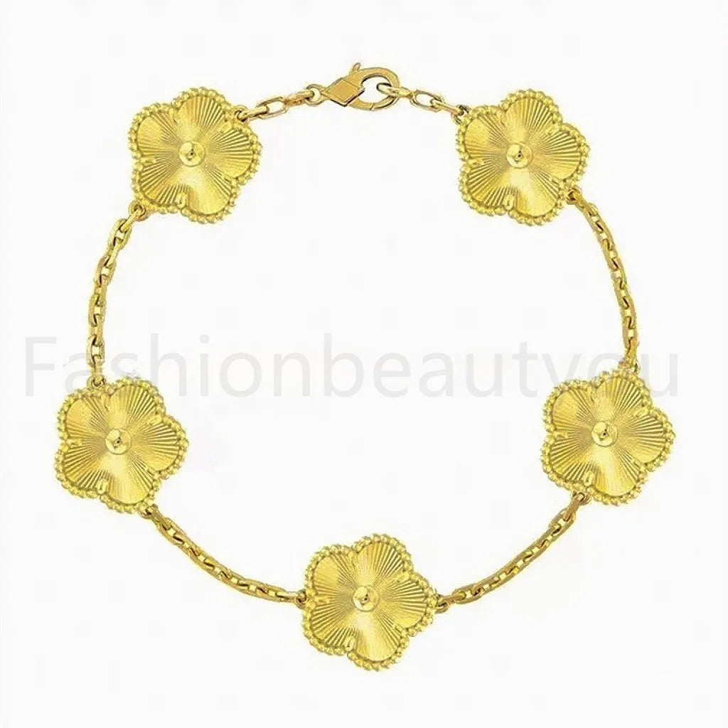 High Quality Designer Bracelet Women Luxury Four Leaf Clover Bracelet Designer Jewlery for Women Gold Bracelet Womens Bracelets Men Luxury Jewelry
