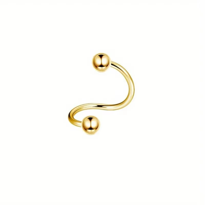 1Pc Stainless Steel 16G Cartilage Earrings Stud Hypollergenic Stainless Steel Stud Earrings Butterfly Heart Piercing