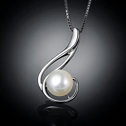 Mothers Day Gifts for Mom Women Wife Gifts Anniversary, Pearl Necklaces, Birthday Day Gifts Christmas Day Gifts Fine Jewelry Gifts for Women Wife, Valentine'S Day for Her