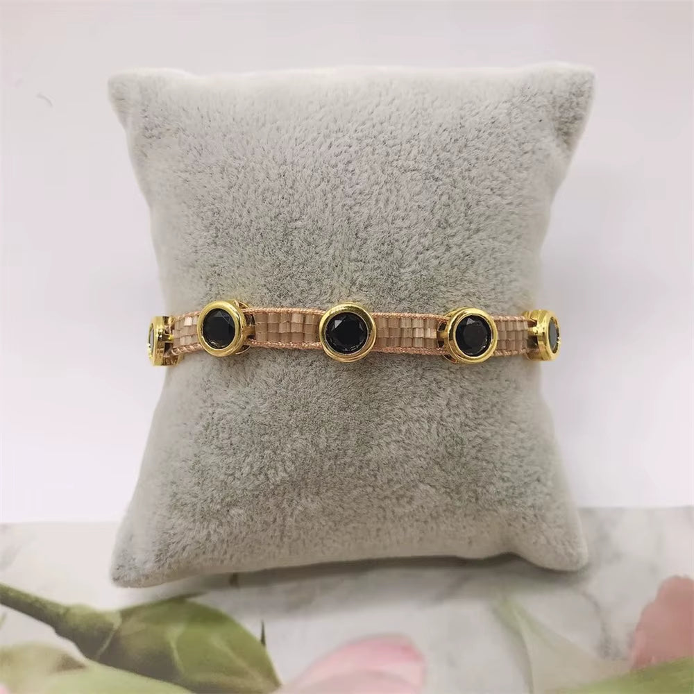 Bracelets Miyuki Beading Loom Jewelry Bohemian Colorful Beaded Jewellery Friendship Pulsera Femme Braided Women Bracelet