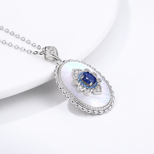 Sapphire Moonlight Pendant