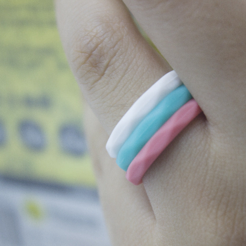 SportyFlex Thin Silicone Ring