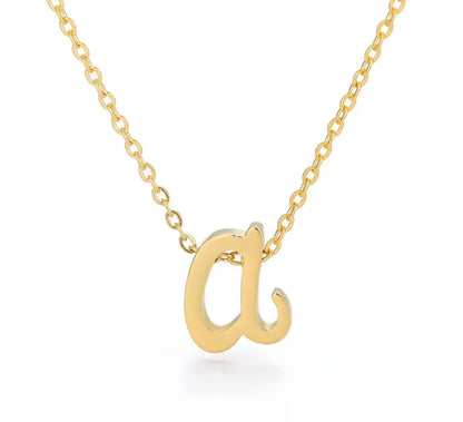 SIGONNA Initial Necklaces for Women 18K Gold Plated Pendant Chain Personalized Letter Necklace a Z Dainty Gold Choker Necklaces Necklaces for Teen Girls Girls Womens Necklaces