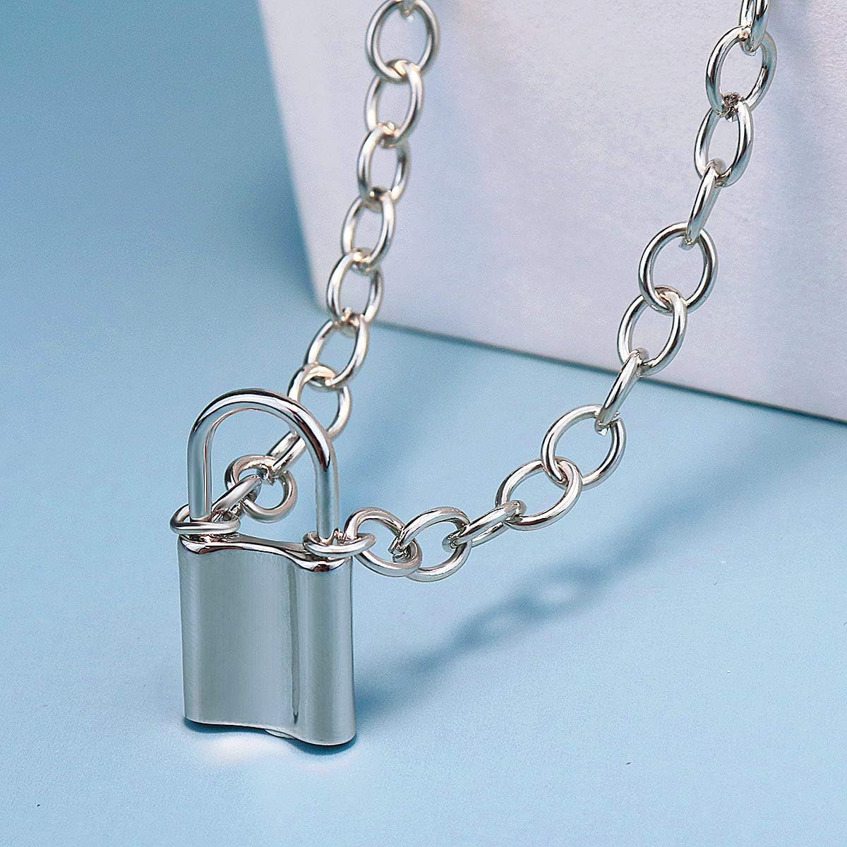 Choker Necklace - Simple Geometric Circle Choker Statement Clavicle Necklace for Women Necklace Jewerly