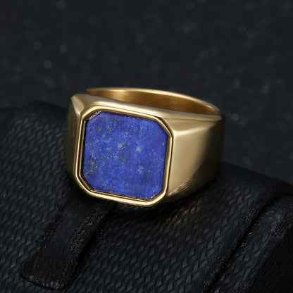 Classic Gem Signet Ring