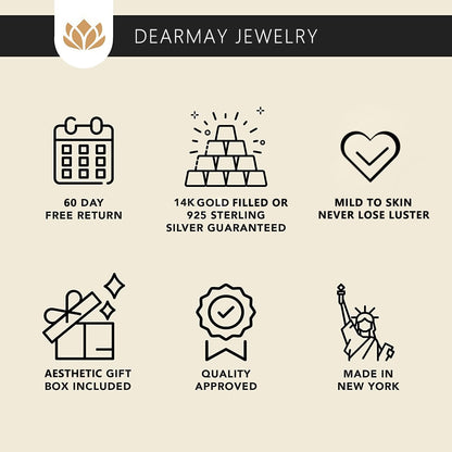 Dainty Cross Necklace for Women, Dainty 14K Gold Filled/Silver Cross Necklaces F