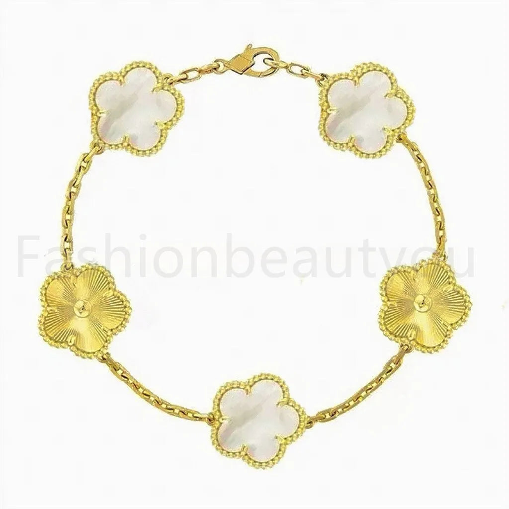 High Quality Designer Bracelet Women Luxury Four Leaf Clover Bracelet Designer Jewlery for Women Gold Bracelet Womens Bracelets Men Luxury Jewelry