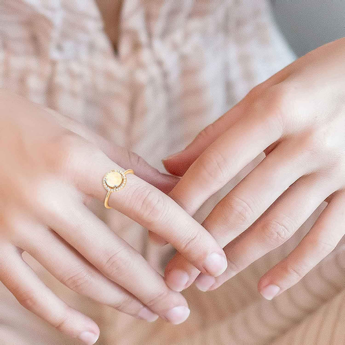14K Gold Plated Crystal Birthstone Rings | Rings for Women
