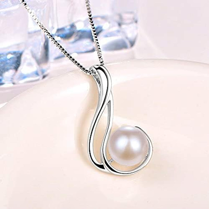 Mothers Day Gifts for Mom Women Wife Gifts Anniversary, Pearl Necklaces, Birthday Day Gifts Christmas Day Gifts Fine Jewelry Gifts for Women Wife, Valentine'S Day for Her