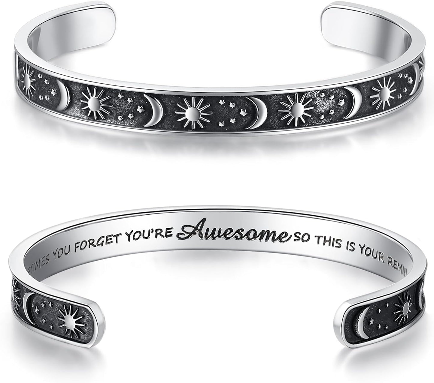 Personal Bracelets for Teens/Women-Inspirational Jewelry Gifts (Various Designs) for Daughter/Sister/Mom/Friends-Adjustable Bracelet in a Pretty Gift Box