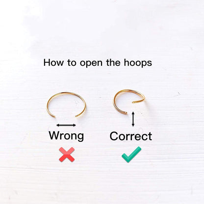 6Mm Tiny Hoop Earrings for Upper Ear, Small Cartilage Hoop Earrings in Sterling