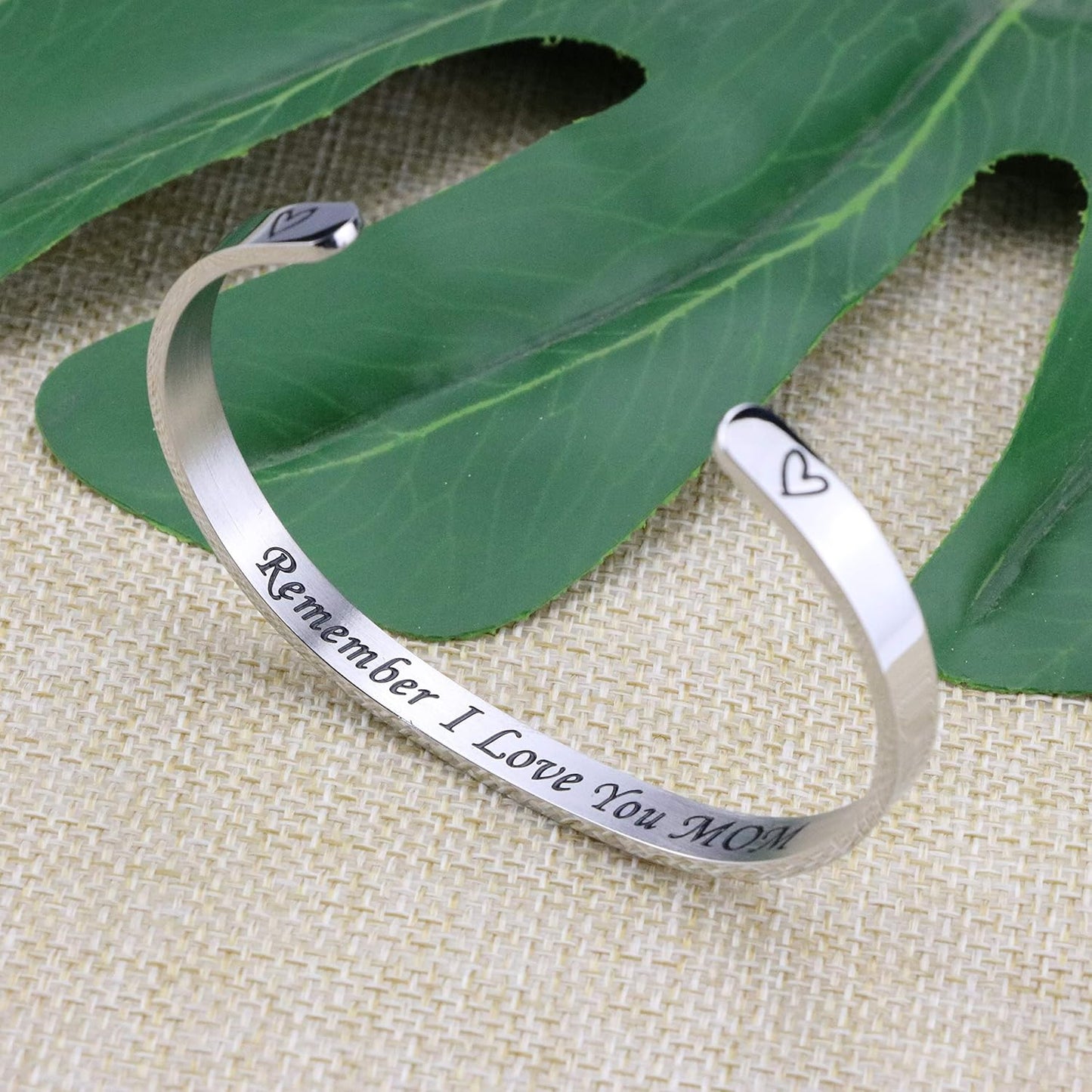 Bracelets for Women Birthday Graduation Christmas Anniversary Silver Rose Gold Cuff Bracelets Jewelry Gifts for Women