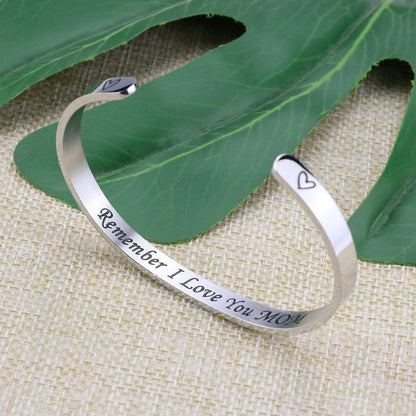 Bracelets for Women Birthday Graduation Christmas Anniversary Silver Rose Gold Cuff Bracelets Jewelry Gifts for Women