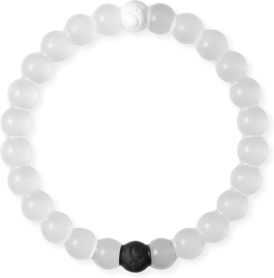 Beaded Bracelets for Women & Men - Silicone Stretch Bead Bracelet Jewelry