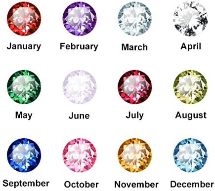 Sterling Silver Sunflower Locket Necklace You Are My Sunshine with Birthstone Engraved Pendant Necklaces Birthday Gift for Her