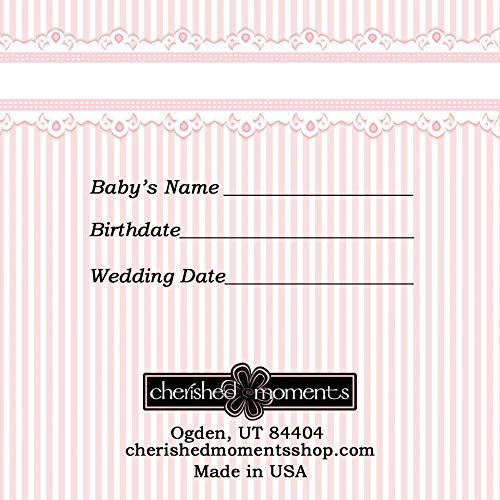 Babe to Bride Keepsake Cross Bracelet Baptism Gift for Infant Newborn Baby Girl in Sterling Silver with Cultured Pearls