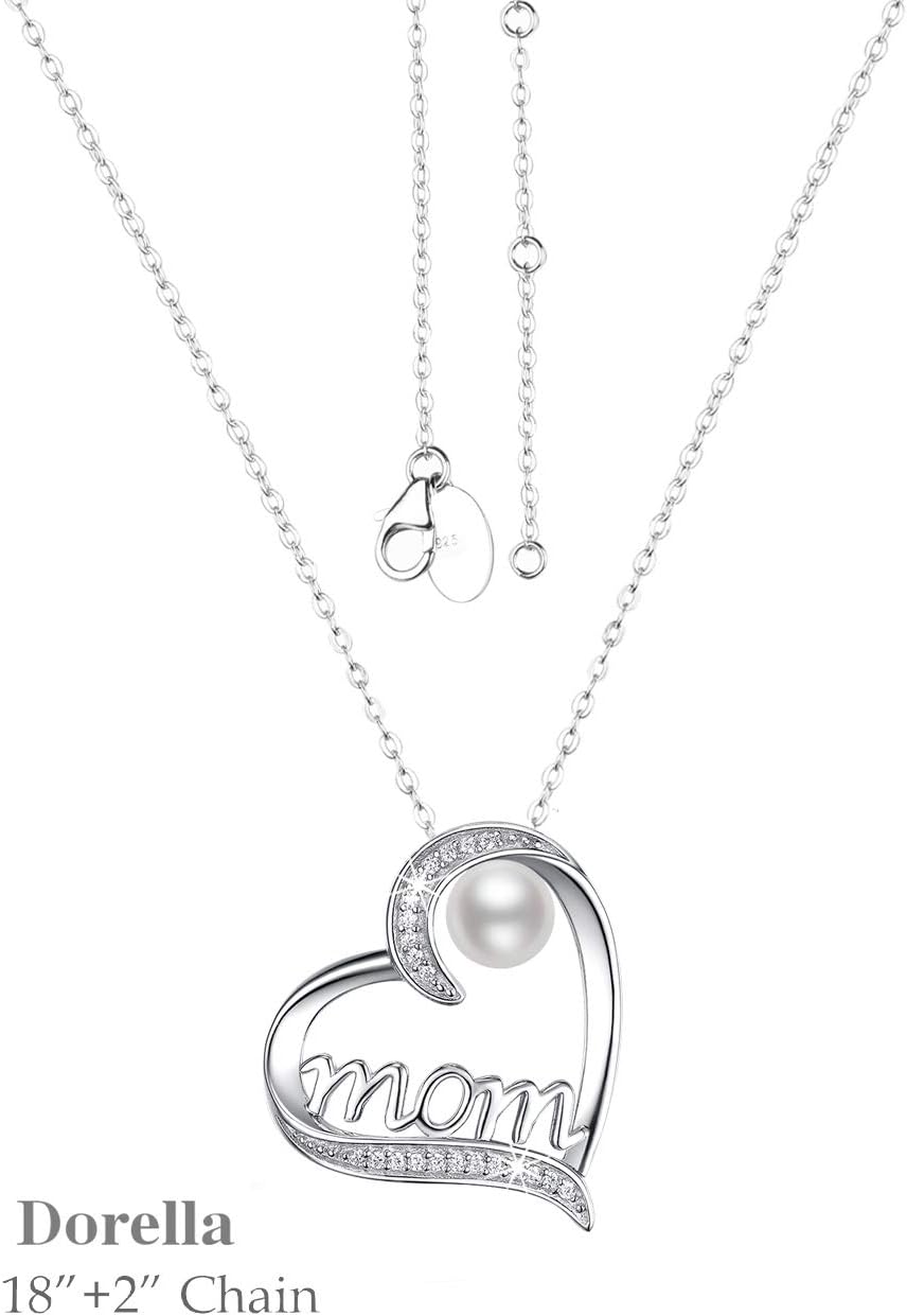 Birthday Gifts for Women 925 Sterling Silver Mom Necklace for Mom Wife August Birthstones Necklace Peridot Blue Sapphire and More Stones Jewelry for Her
