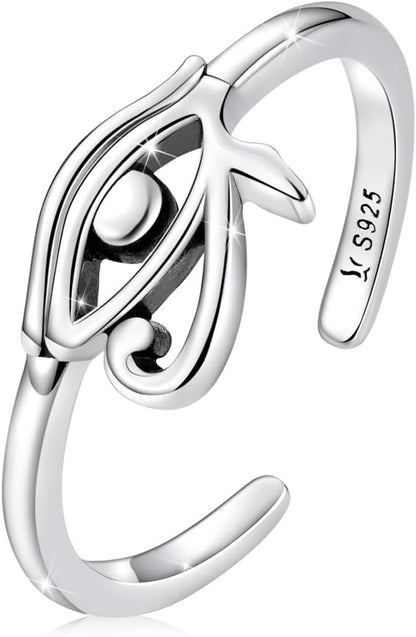 Snake Ring for Women Adjustable Dog Paw Earring S925 Sterling Silver Hypoallergenic Ring Vintage Sanke Wrap Stacking Statement Rings for Women Girls