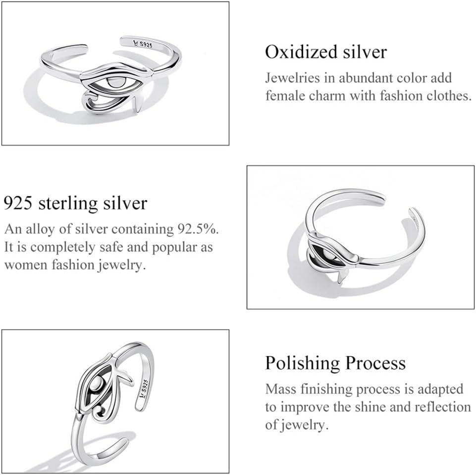 Snake Ring for Women Adjustable Dog Paw Earring S925 Sterling Silver Hypoallergenic Ring Vintage Sanke Wrap Stacking Statement Rings for Women Girls