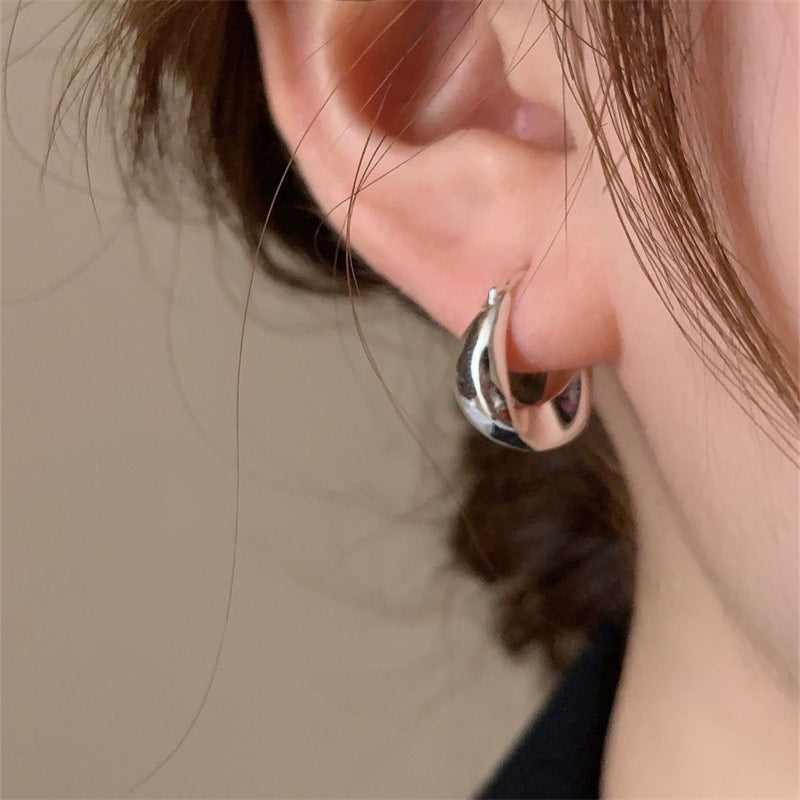 Geometric Small Hoop Earrings