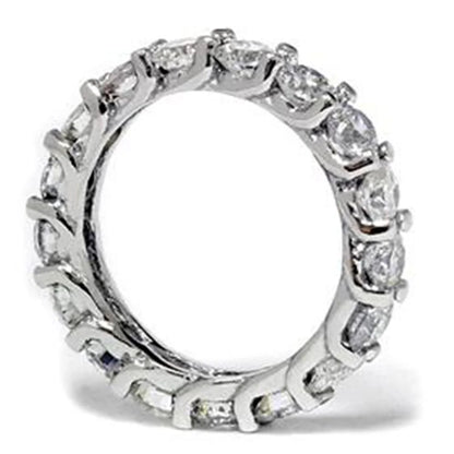 Pompeii 3Ct Real Diamond Eternity Anniversary Wedding Ring (G/H,SI)