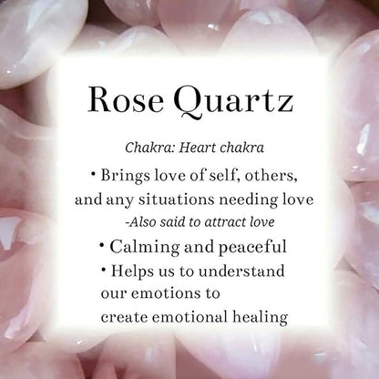 8Mm Rose Quartz Stretch Bracelet Crystal Handmade Bracelet Gifts for Women