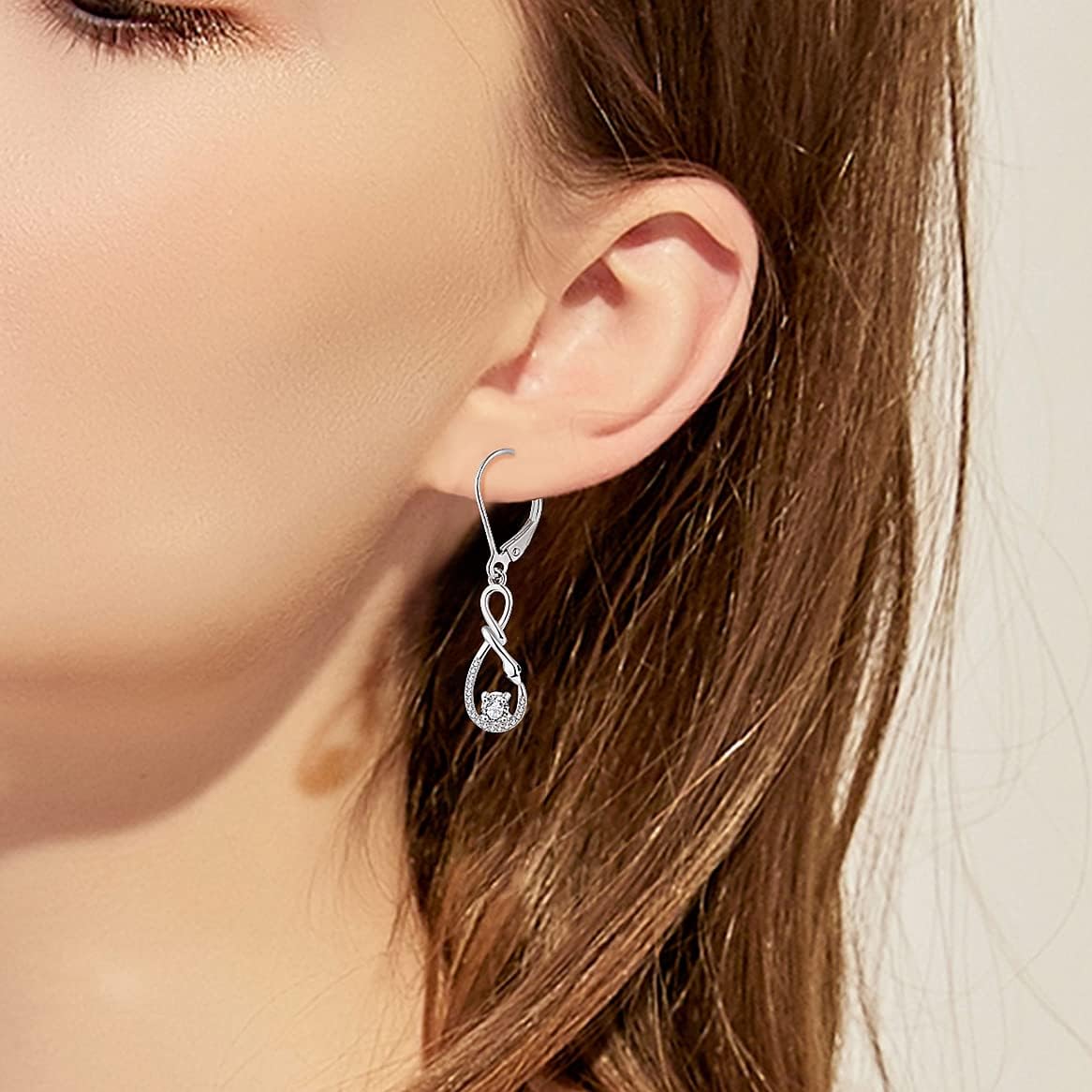 Earrings for Women,Sterling Silver Dangle Earrings for Women Hypoallergenic Cute Earrings for Women Teardrop Earrings