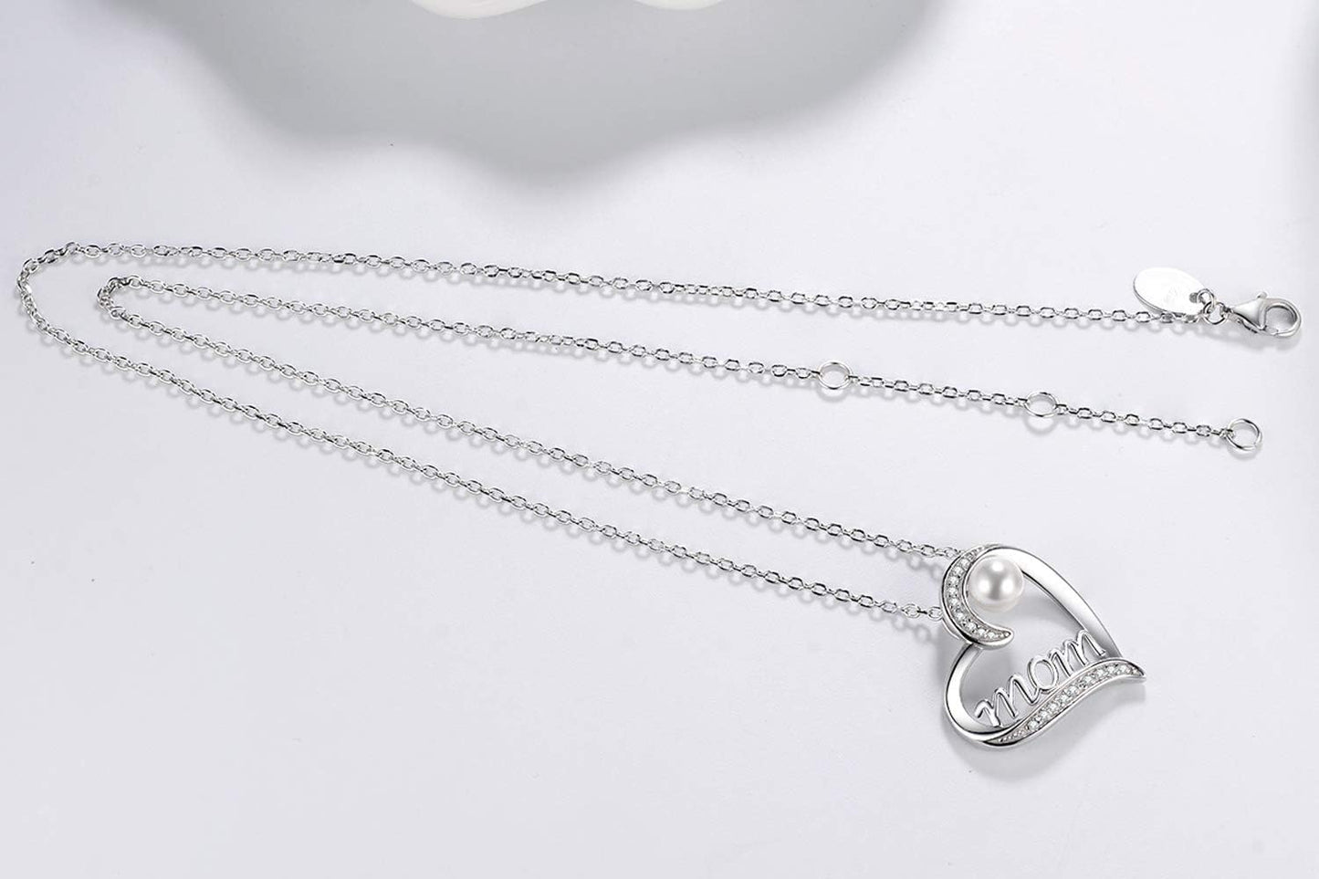 Birthday Gifts for Women 925 Sterling Silver Mom Necklace for Mom Wife August Birthstones Necklace Peridot Blue Sapphire and More Stones Jewelry for Her
