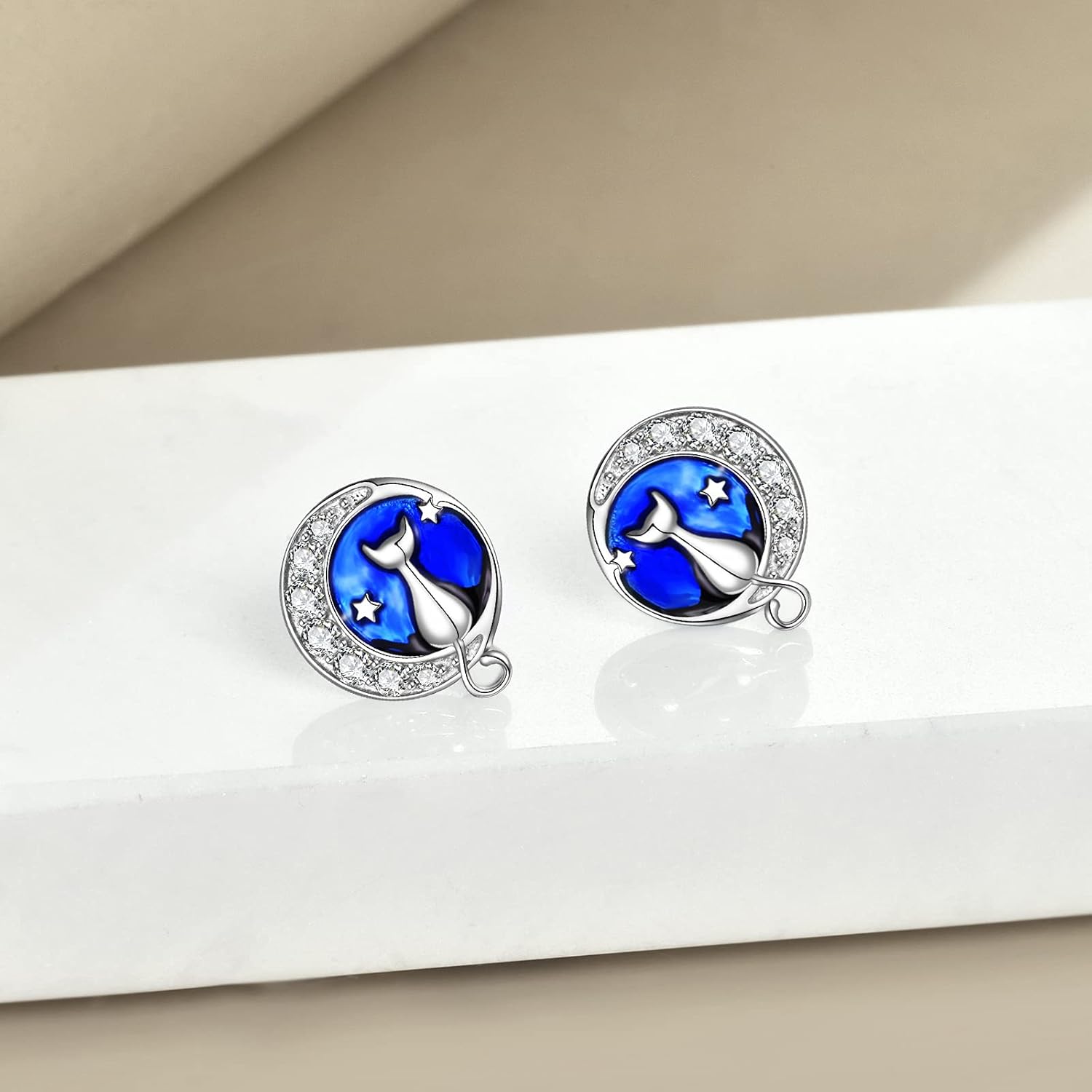 S925 Sterling Silver Stud Earrings for Women Hypoallergenic Earrings