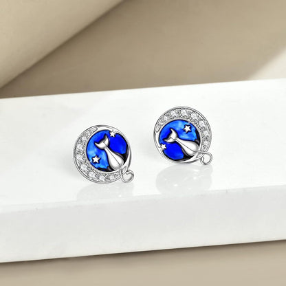 S925 Sterling Silver Stud Earrings for Women Hypoallergenic Earrings