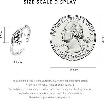 Snake Ring for Women Adjustable Dog Paw Earring S925 Sterling Silver Hypoallergenic Ring Vintage Sanke Wrap Stacking Statement Rings for Women Girls