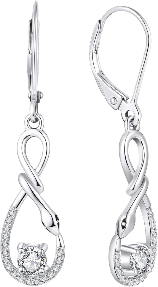 Earrings for Women,Sterling Silver Dangle Earrings for Women Hypoallergenic Cute Earrings for Women Teardrop Earrings
