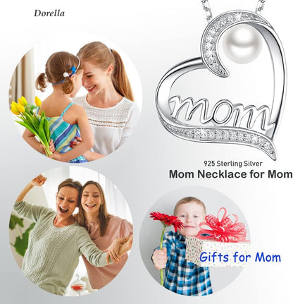 Birthday Gifts for Women 925 Sterling Silver Mom Necklace for Mom Wife August Birthstones Necklace Peridot Blue Sapphire and More Stones Jewelry for Her